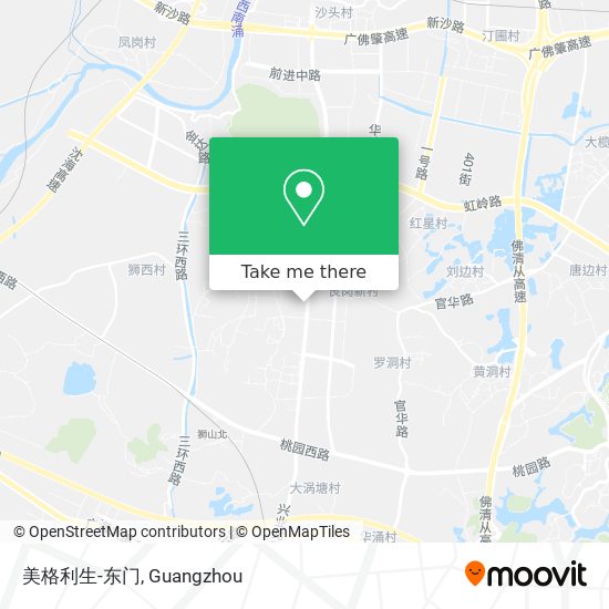 美格利生-东门 map