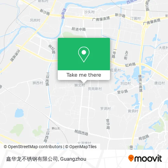 鑫华龙不锈钢有限公司 map