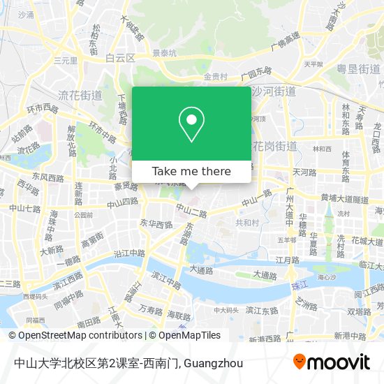 中山大学北校区第2课室-西南门 map
