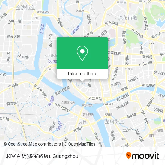 和富百货(多宝路店) map