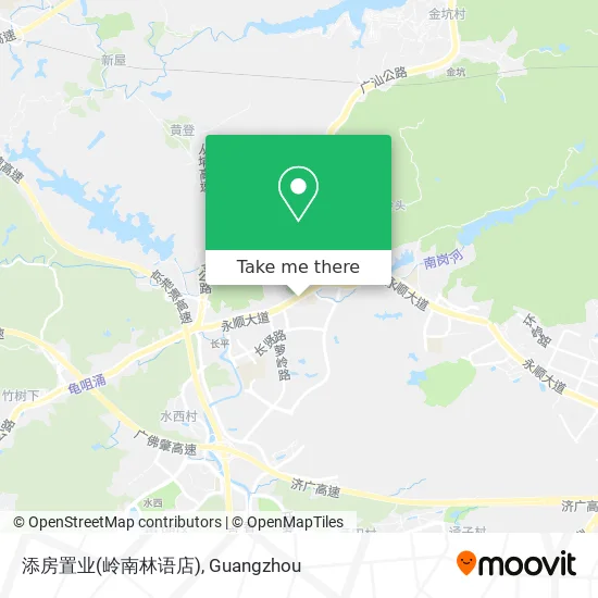 添房置业(岭南林语店) map