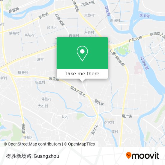 得胜新场路 map
