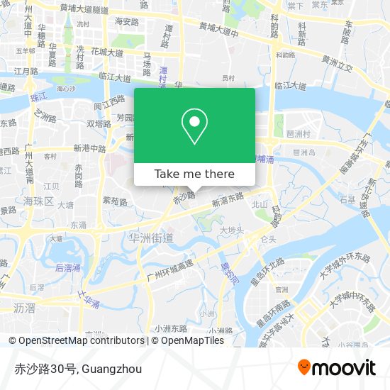 赤沙路30号 map