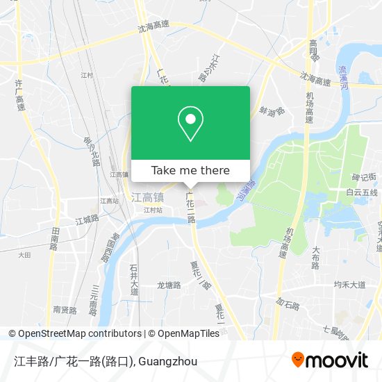 江丰路/广花一路(路口) map