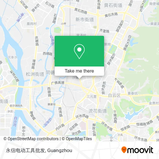 永信电动工具批发 map