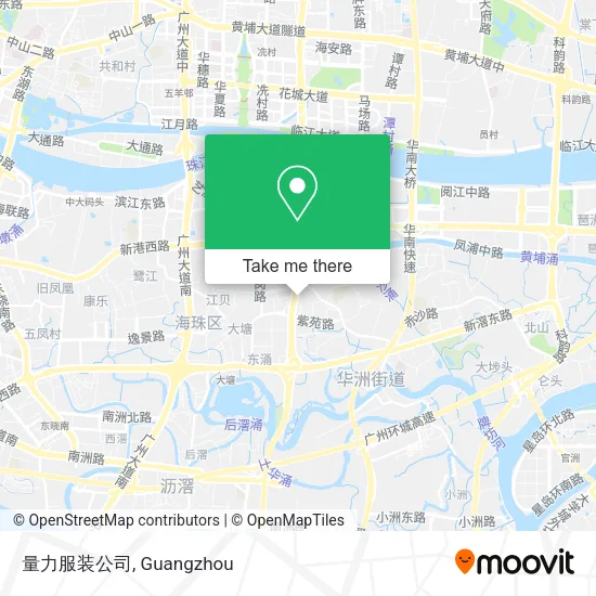 量力服装公司 map