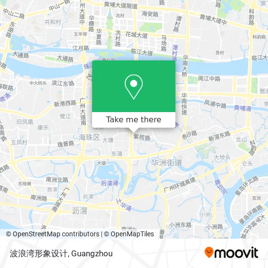 波浪湾形象设计 map