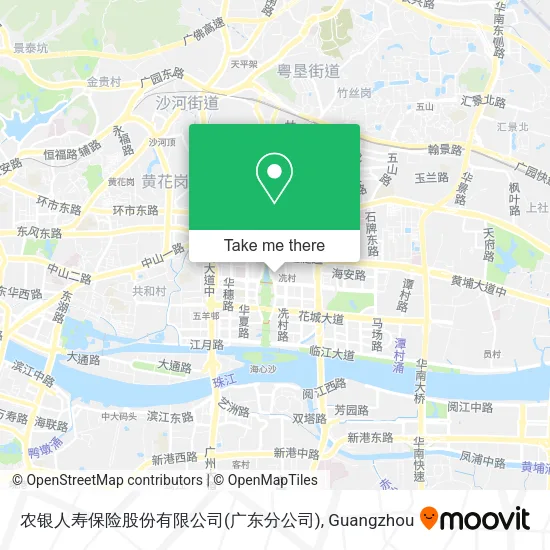 农银人寿保险股份有限公司(广东分公司) map