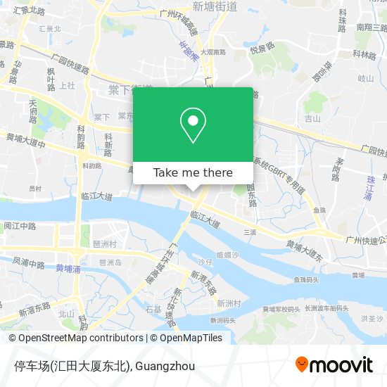 停车场(汇田大厦东北) map