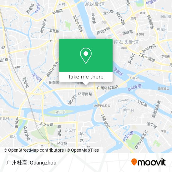 广州杜高 map
