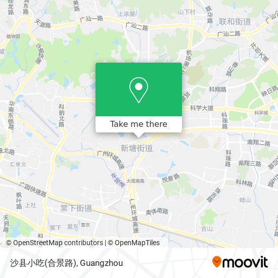 沙县小吃(合景路) map