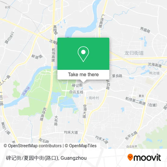 碑记街/夏园中街(路口) map