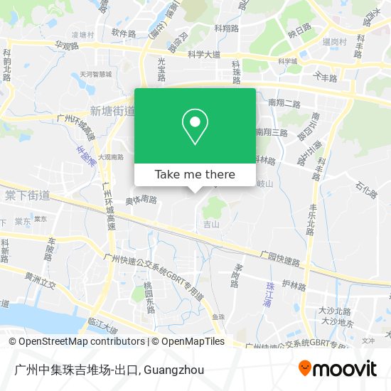 广州中集珠吉堆场-出口 map