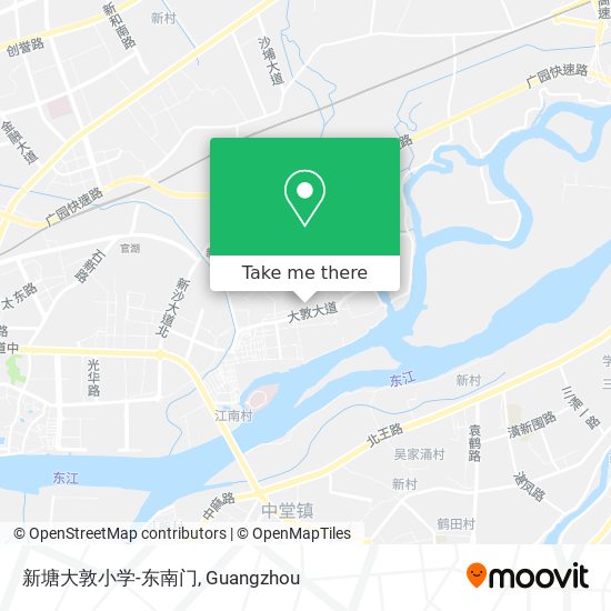 新塘大敦小学-东南门 map