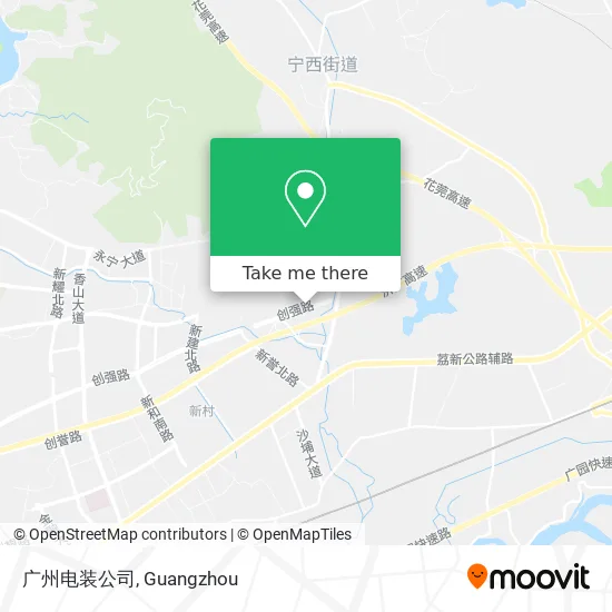 广州电装公司 map