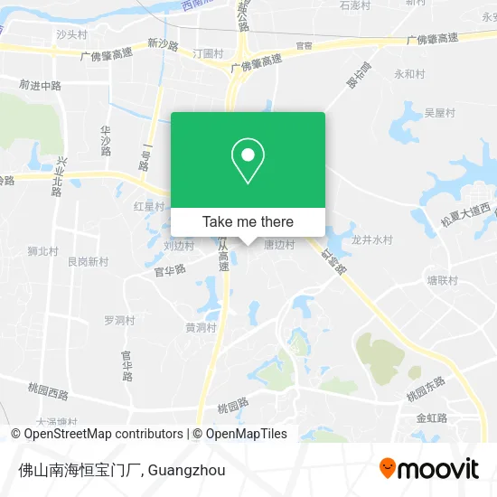佛山南海恒宝门厂 map