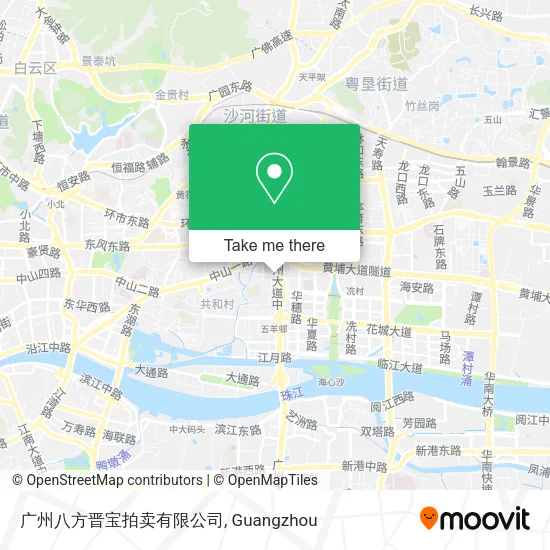 广州八方晋宝拍卖有限公司 map