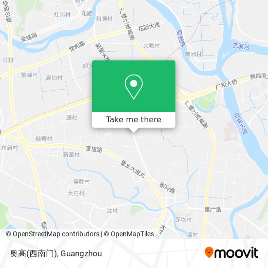 奥高(西南门) map
