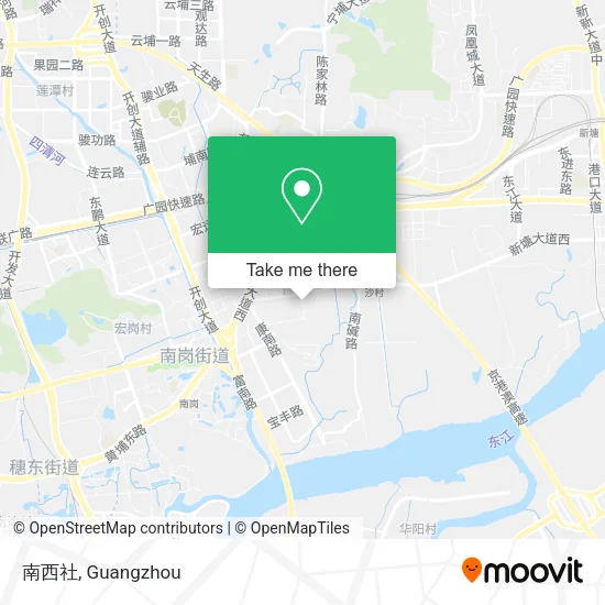 南西社 map