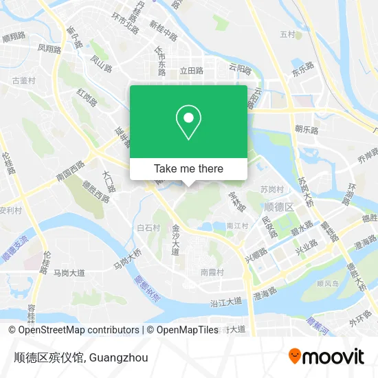 顺德区殡仪馆 map