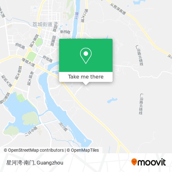 星河湾-南门 map