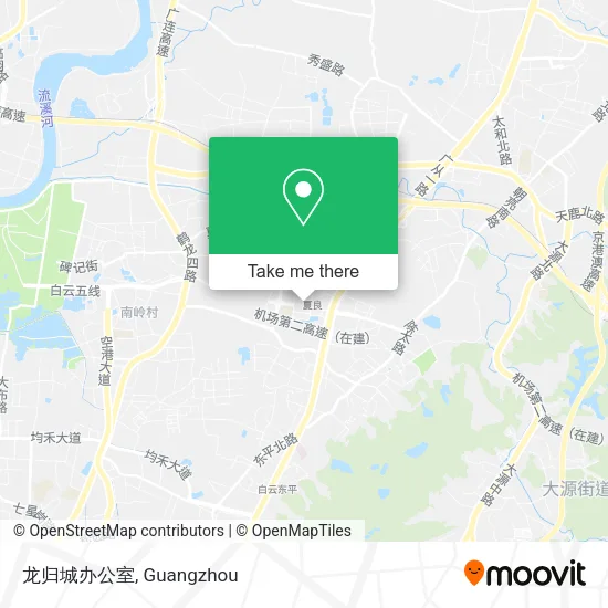 龙归城办公室 map