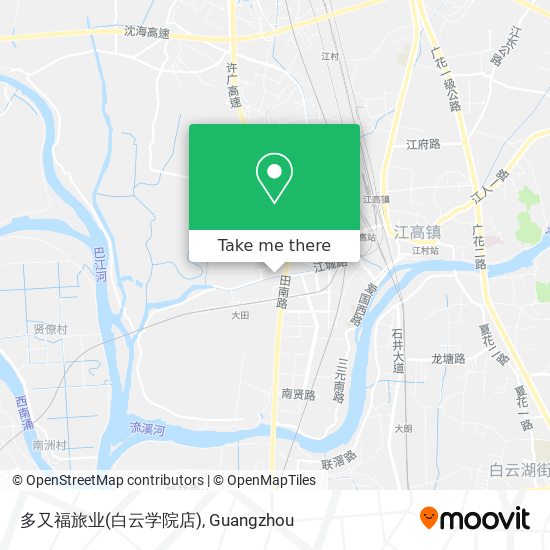 多又福旅业(白云学院店) map