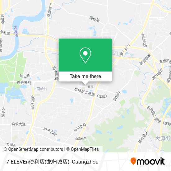 7-ELEVEn便利店(龙归城店) map