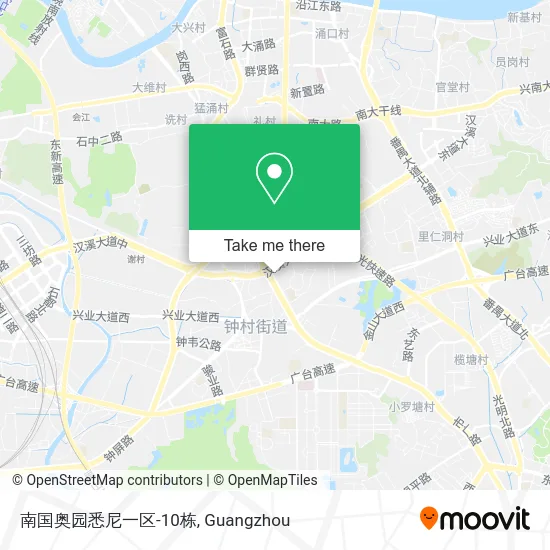 南国奥园悉尼一区-10栋 map