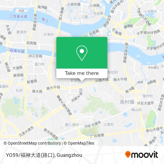 YO59/福禄大道(路口) map