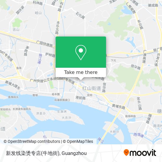 新发线染烫专店(牛地街) map