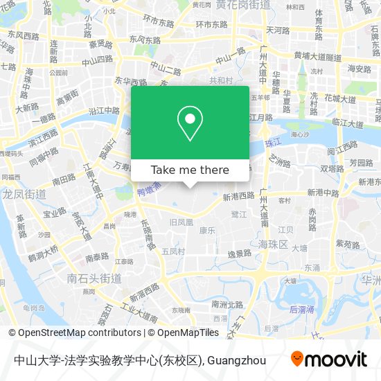 中山大学-法学实验教学中心(东校区) map