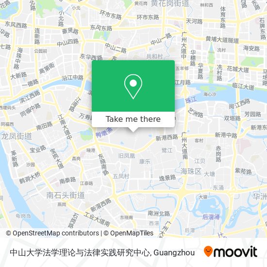 中山大学法学理论与法律实践研究中心 map