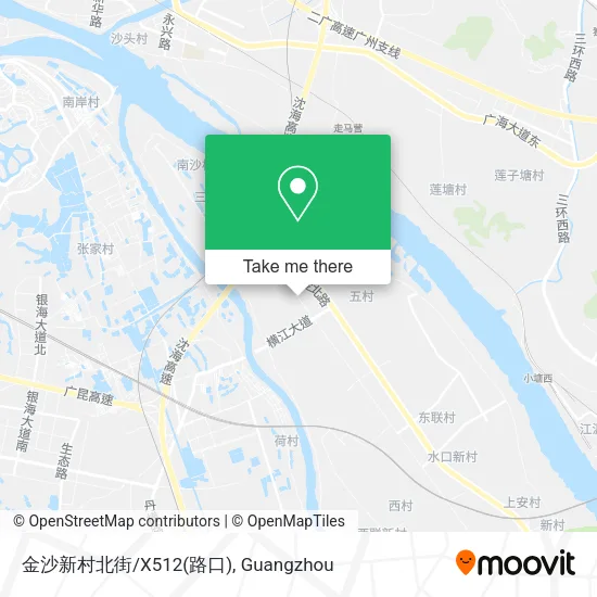 金沙新村北街/X512(路口) map