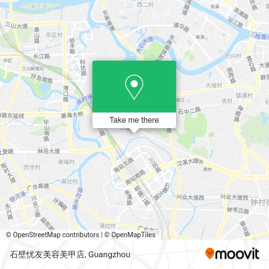 石壁忧友美容美甲店 map