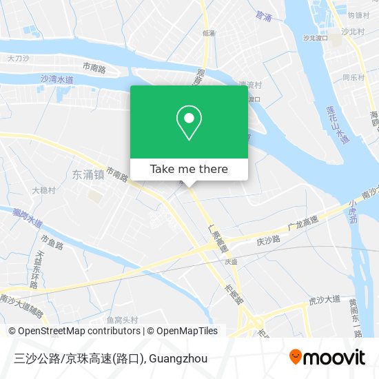三沙公路/京珠高速(路口) map