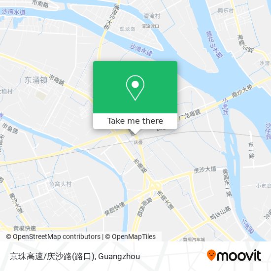 京珠高速/庆沙路(路口) map