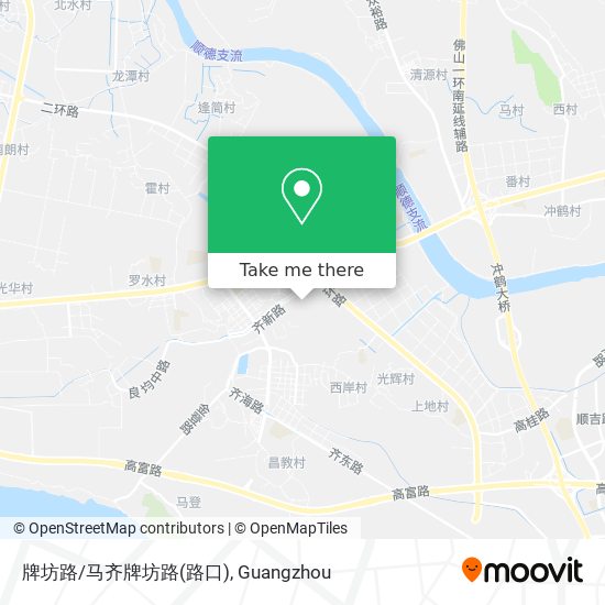 牌坊路/马齐牌坊路(路口) map