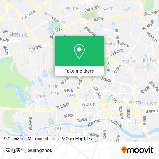 家电医生 map
