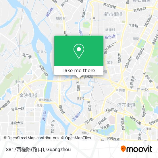 S81/西槎路(路口) map