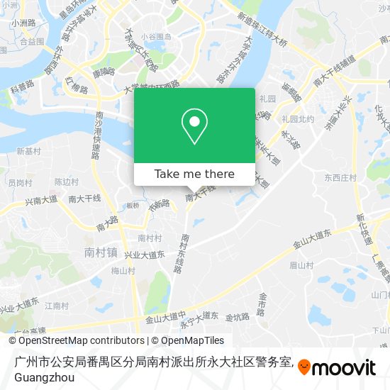 广州市公安局番禺区分局南村派出所永大社区警务室 map