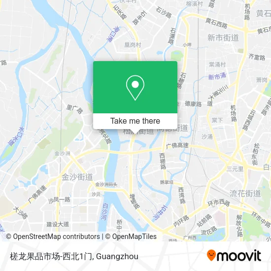 槎龙果品市场-西北1门 map