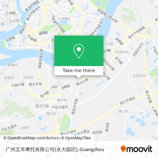 广州五羊摩托有限公司(永大园区) map