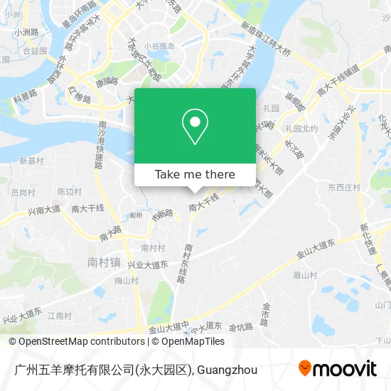 广州五羊摩托有限公司(永大园区) map