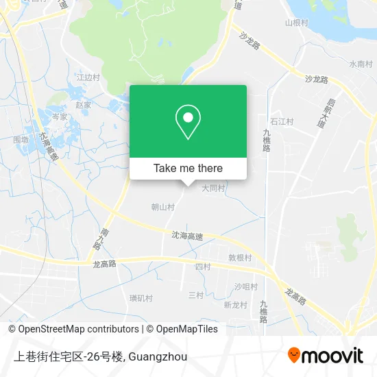 上巷街住宅区-26号楼 map