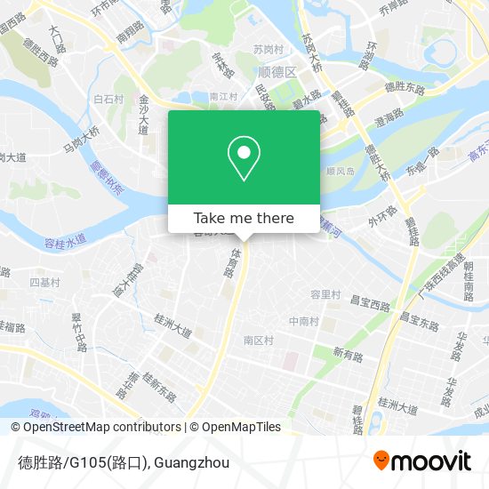 德胜路/G105(路口) map