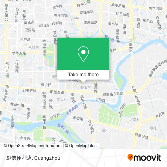彪信便利店 map