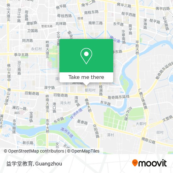 益学堂教育 map
