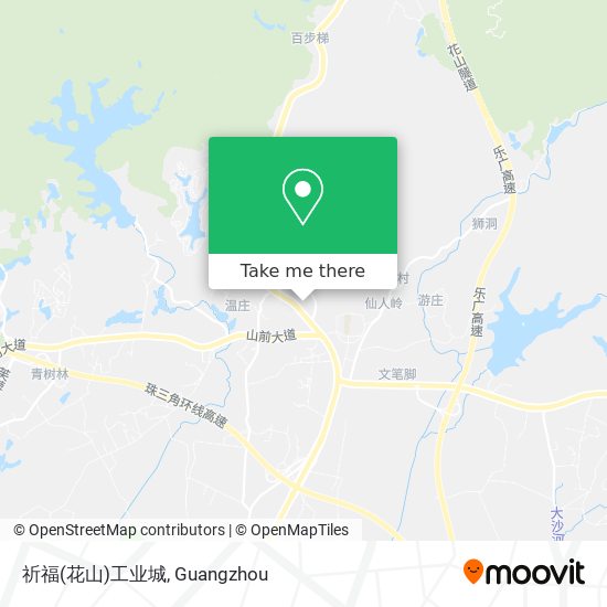 祈福(花山)工业城 map