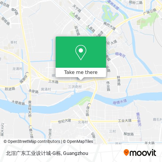 北滘广东工业设计城-G栋 map
